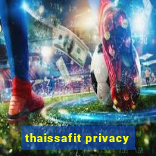 thaissafit privacy